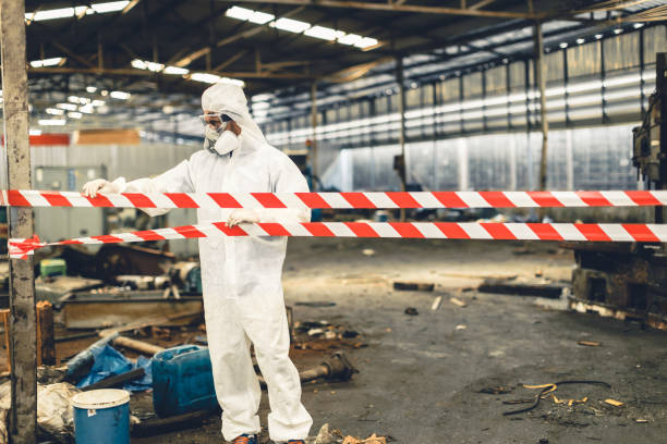 Professional Unattended Death Cleanup technician working in Buckley, WA